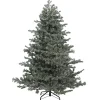 AllState 9' Green/Grey Mountain Fir Tree: Clear Led Rice Lights^ Pre-Lit