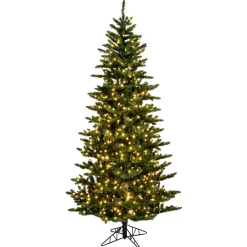 Vickerman 7.5' Natural Fraser Dura-Lit 700Ww, K194076Led, ^ Stocking / Skirt