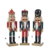 New 10" Wooden Soldier Nutcrackers, 3 Assorted, C6194, Kurt Adler Novelty