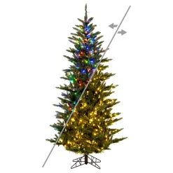 Vickerman 4.5' X 31" Natural Fraser, 3Mm Led 500Cc, K194048Ledcc, ^ Stocking / Skirt