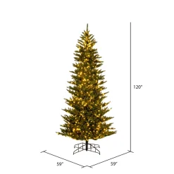Vickerman 4.5' X 31" Natural Fraser, 3Mm Led 500Cc, K194048Ledcc, ^ Stocking / Skirt