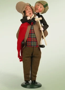 Byers Choice A Christmas Carol, "Bob Cratchit & Tiny Tim", , 209^ Byers Choice