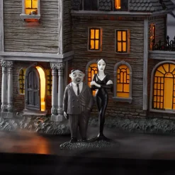 Discount Adams Family, Gomez And Morticia, 6002949, The Addams Family Halloween Village