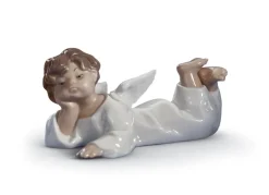 Best Angel Lying Down Lladro