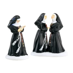 Department 56 Av, Sisters Of The Abbey Set Of 2, 56.56213, Alpine Village^ Stocking / Skirt