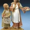 Fashion Ava & Lea Shepherdess And Child 5", , 57523 5"