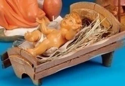 Discount Baby Jesus W/Manger 18", , 53713 18"