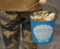 Byers Choice Beach Santa With Sailboat Christmas Town Exclusive, , Znau171^ Stocking / Skirt