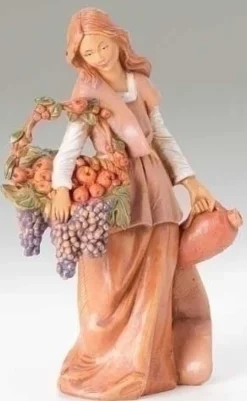 Cheap Bethany Woman With Grapes 5", , 57526 Religious