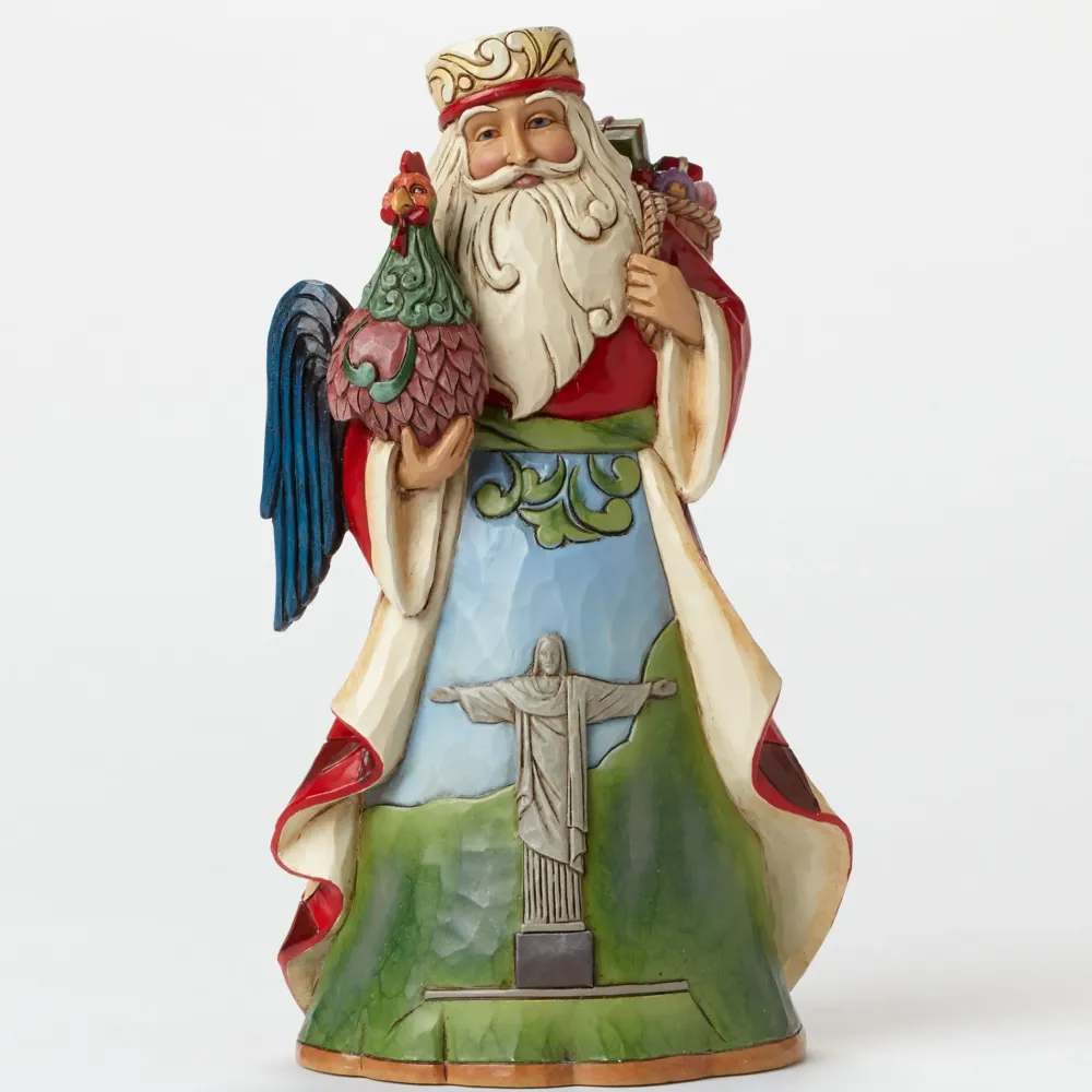 Enesco Brazilian Santa^ Santas