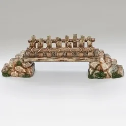Fontanini Bridge Log Style, 5", , 55608^ Resin
