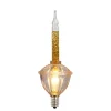 Vickerman Bubble Light Gold Glitter Replacement Bulbs 3 Pk^ Stocking / Skirt