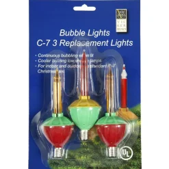 Sale Bubble Lights Replacement Bulbs 3 Pk Novelty