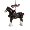 Kurt S Adler Budweiser® Clydesdale Horse Ornament. Ab2121^ Resin