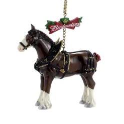 Kurt S Adler Budweiser® Clydesdale Horse Ornament. Ab2121^ Resin