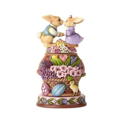 Cheap Bunnies With Rotatable Flowers General Gifts