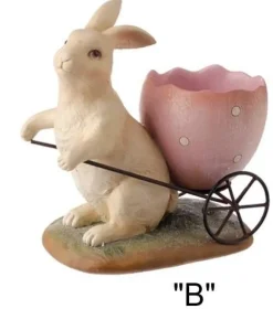 Raz Bunny Or Chick With Wagon^ Easter