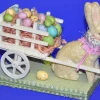Midwest Importers Bunny Pullinng A Cart Of Eggs^ Stocking / Skirt