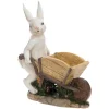 Raz Bunny With Wheel Barrel^ Stocking / Skirt