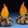 Fontanini Campfires Lighted Set Of 2, , 50813^ Resin