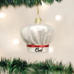 Old World Christmas Chef's Hat^ Stocking / Skirt