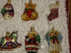 Old World Christmas Child's First Christmas Collection^ Stocking / Skirt