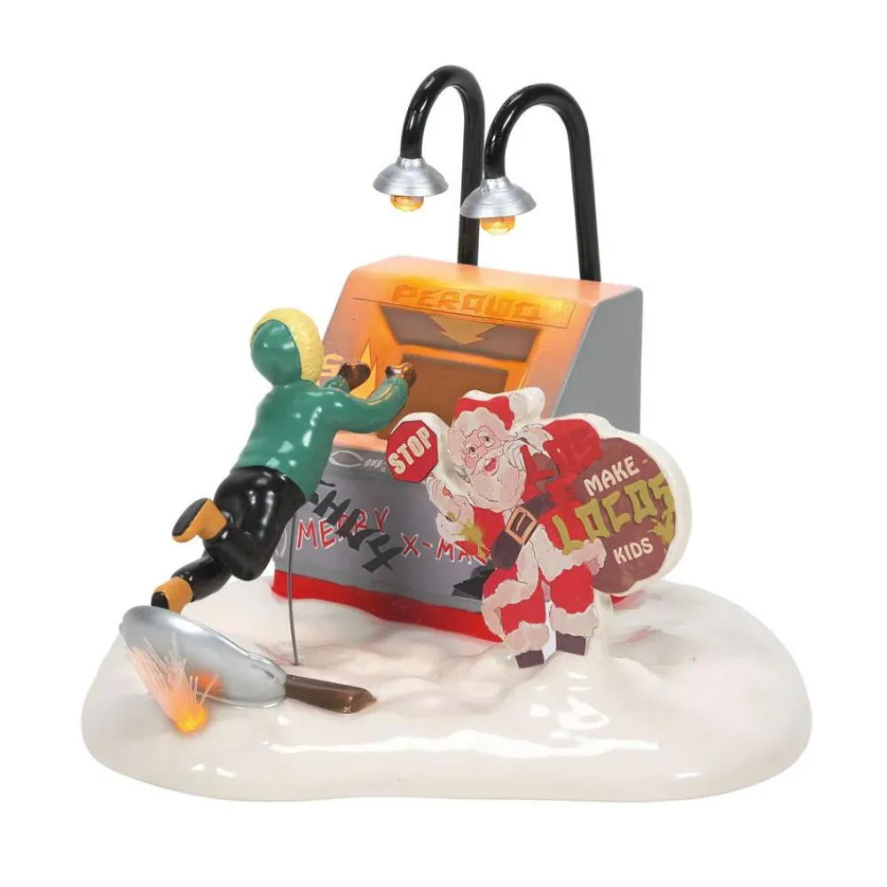 Department 56 Christmas Vacation, Clark's End Run, 6007625, Snow Village^ Stocking / Skirt
