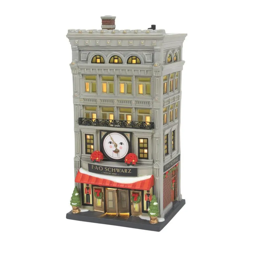 Department 56 Cic, Fao Schwarz, 6007583, Christmas/City^ Stocking / Skirt