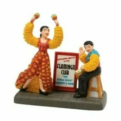 Department 56 Cic, The Flamingo Revue, 4020954, Christmas In The City^ Stocking / Skirt