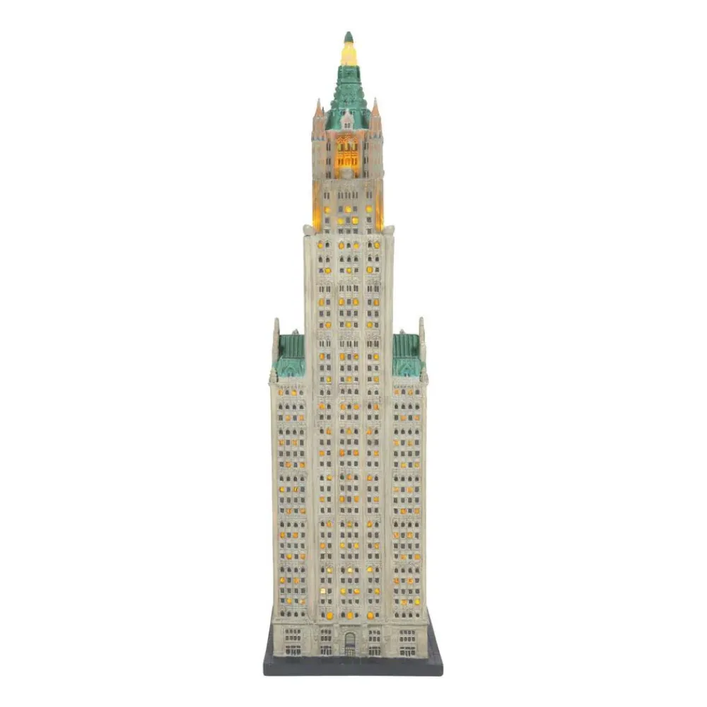 Department 56 Cic, The Woolworth Building, 6007584, Christmas In The City^ Stocking / Skirt