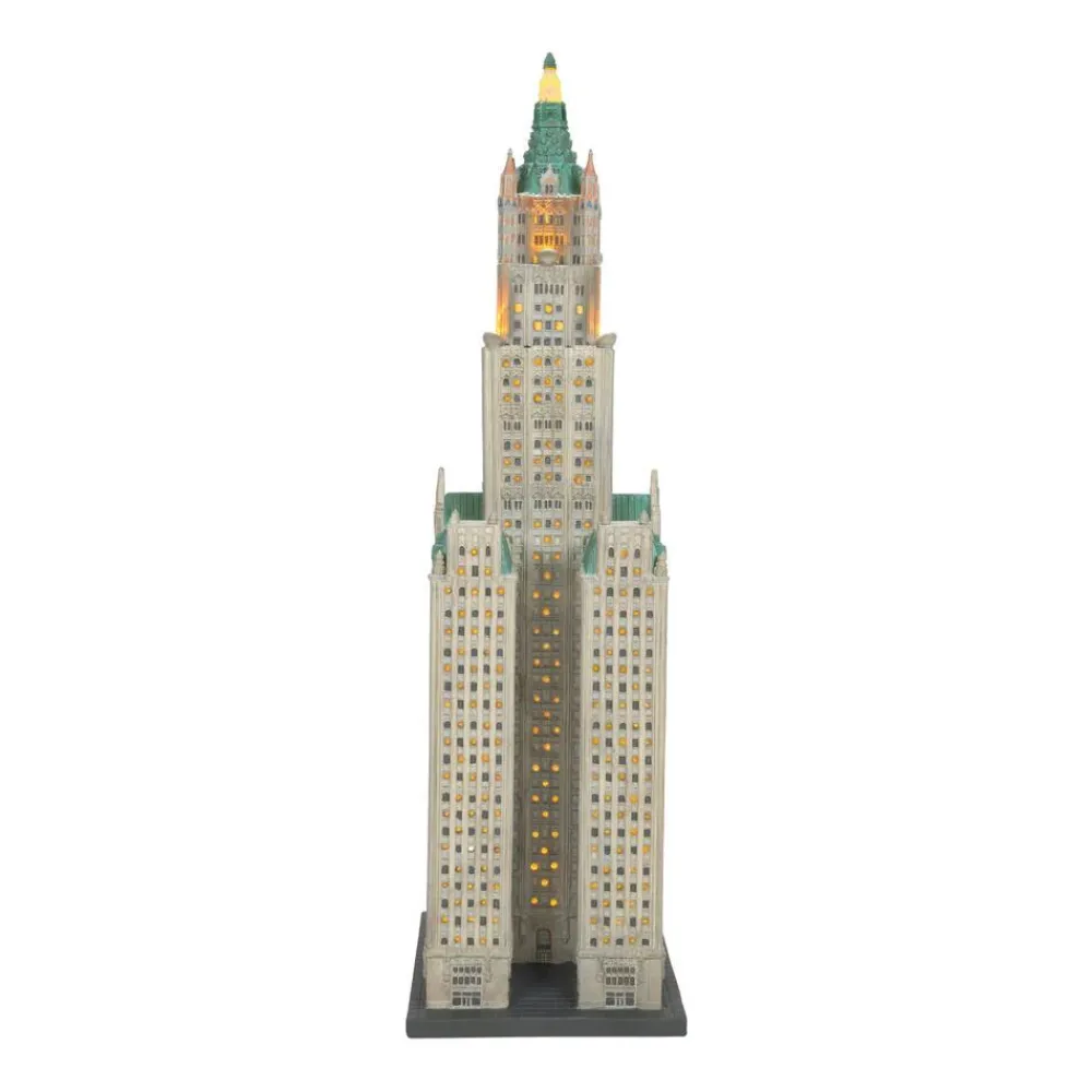 Department 56 Cic, The Woolworth Building, 6007584, Christmas In The City^ Stocking / Skirt