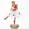 Kurt S Adler Clara With Nutcracker/Musical, F0309, Kurt Adler^ Resin