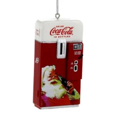 Kurt S Adler Coca-Cola® Red And White Vintage Vending Machine Ornament, Cc2131^ Stocking / Skirt