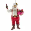 Kurt S Adler Coca-Cola® Santa Holding A 6-Pack Ornament, Cc9122, Kurt Adler^ Santas