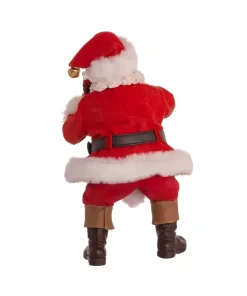 Kurt S Adler Coca-Cola, Sundblom 90Th Anniversary Santa And Dog, 2-Piece Set, Fabriche™ Cc5213^ Clothtique/Fabriche Santas