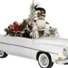Mark Roberts Convertible Car With Santa By ^ Santas