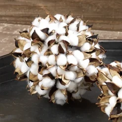 Raz Cotton Ball Ornament^ Stocking / Skirt