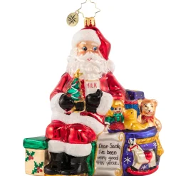 Christopher Radko Cr, A Fresh-Baked Breather, 1020869, ^ Santas