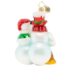 Christopher Radko Cr, A Frozen Family, 1020143, ^ Stocking / Skirt