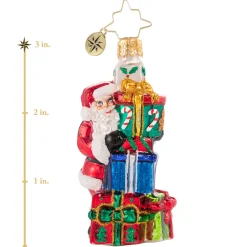 Department 56 Cr, A Tower Of Tidings Gem, 1020564, Christopher Radko^ Blown Glass