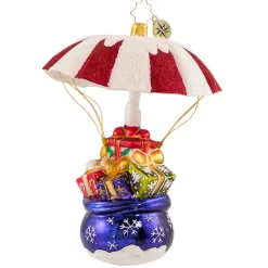 Christopher Radko Cr, Airmail Never Fails, 1020814, ^ Blown Glass