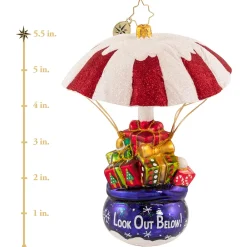 Christopher Radko Cr, Airmail Never Fails, 1020814, ^ Glass