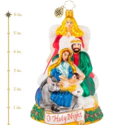 Christopher Radko Cr, All Is Calm And Bright, 1020900, ^ Christopher Radko