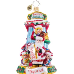 Christopher Radko Cr, All Work And All Play, 1020897, ^ Santas