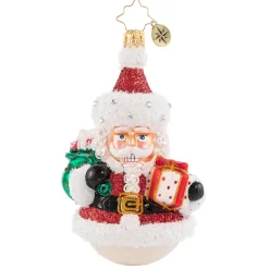 Christopher Radko Cr, An All A-Round Nutty Nicholas, 1020624, ^ Glass