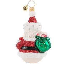 Christopher Radko Cr, An All A-Round Nutty Nicholas, 1020624, ^ Glass