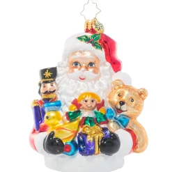 Christopher Radko Cr, Armload Of Cheer, 1021165, Radko^ Glass