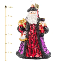 Christopher Radko Cr, Bearing Bountiful Gifts, 1020615, ^ Santas