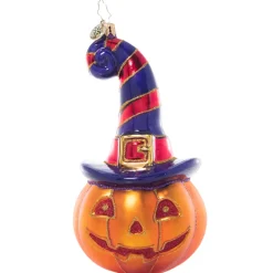 Christopher Radko Cr, Bewitching Jack-O-Lantern, 1021077, Radko^ Halloween General