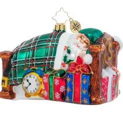 Christopher Radko Cr, Catching Z's Mr. Claus, 1021093, Radko^ Stocking / Skirt